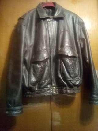 Курка кожаная (байкерская) ROUTE 66