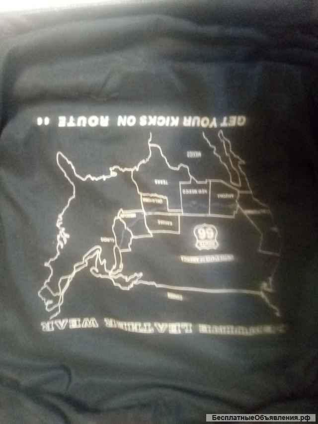 Курка кожаная (байкерская) ROUTE 66