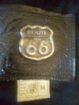 Курка кожаная (байкерская) ROUTE 66