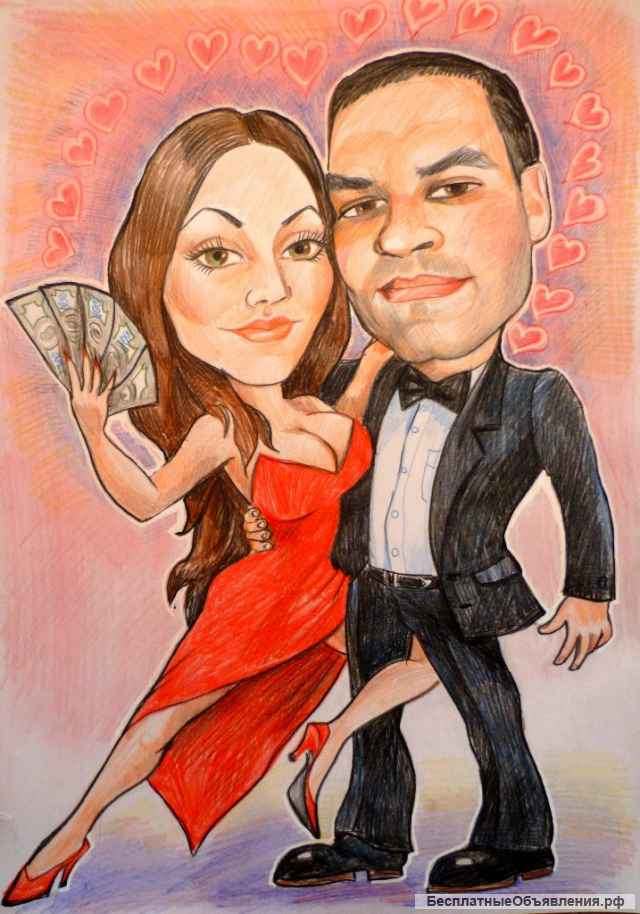 Рисую красивые Портреты и Шаржи с фото