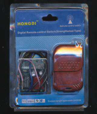 Выключатель с дистанционным управлением Hongdi DH-121S (1 брелок/1 блок)