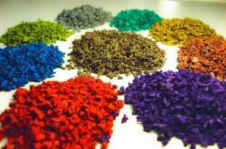 Окрашенная резиновая крошка Union Polymers (Юнион Полимерс) от производителя