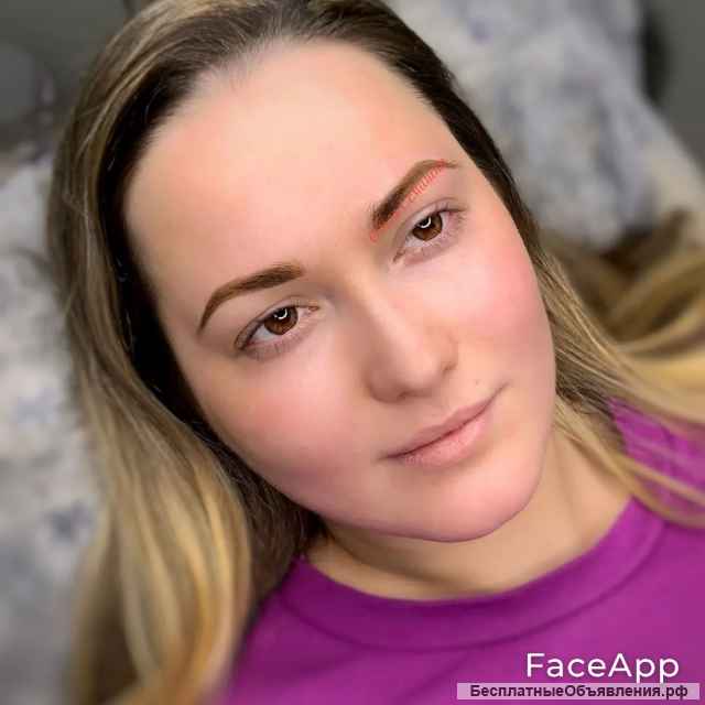 Перманент бровей