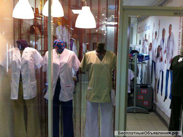 Халат медицинский женский