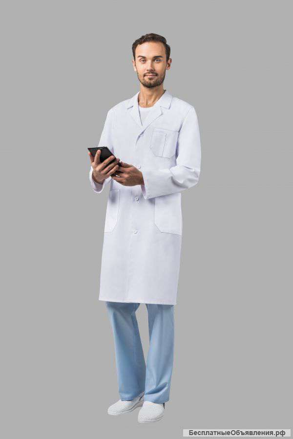 Халат медицинский мужской