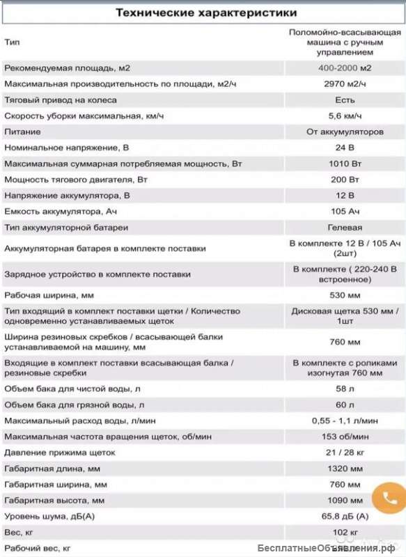 Аренда поломоечной машинки
