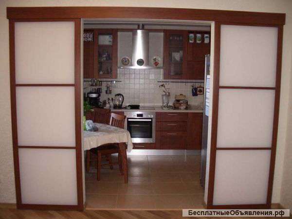 Раздвижные межкомнатные двери и перегородки Flying doors