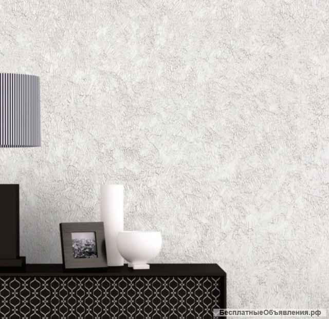 Обои флизелиновые Maxwall Freska белые, молочные