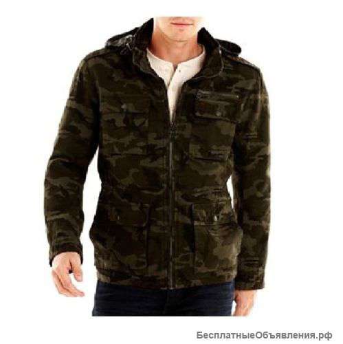 Levi's Camouflage Jacket Twill Field Military cotton men's size M NEW