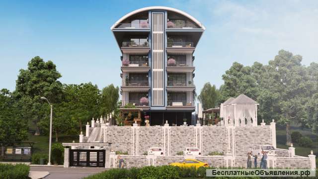 Квартиры от 48 кв.м., Оба, Алания, Турция