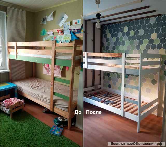 Перекраска, реставрация мебели Краснодар