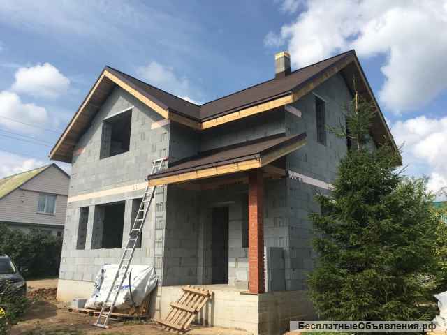 Строительство домов и коттеджей в Москве под ключ