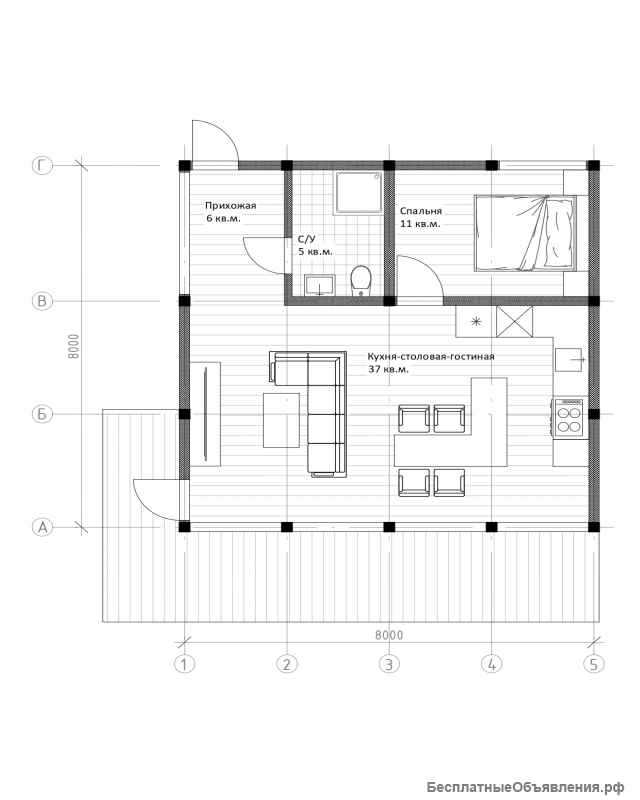 Дом фахверк Ф-59