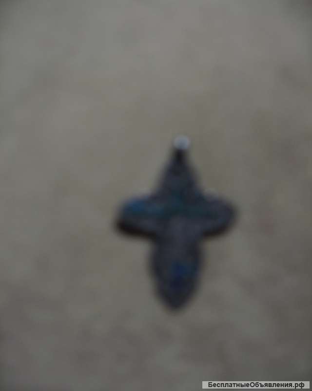 Крест серебряный