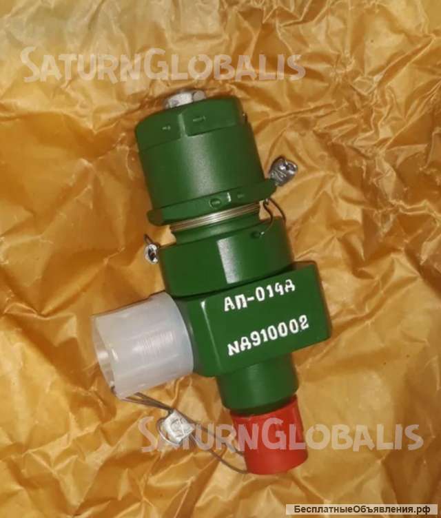 Клапан предохранительный АП-014Д (Ру=50-180 кгс/см2, Ду=6 мм)
