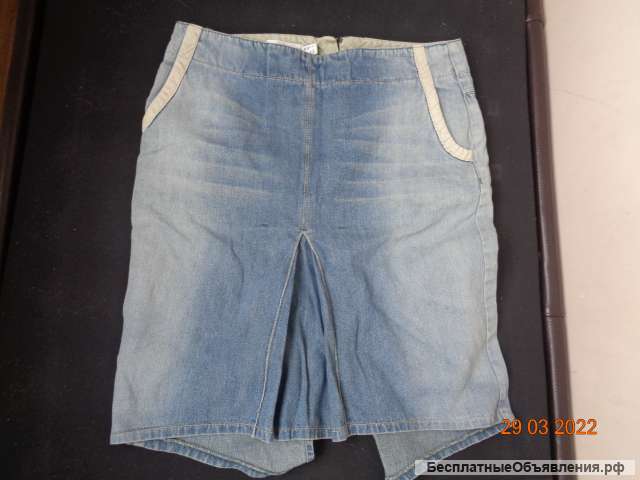 MNG jeans юбка для девушки 38 размер Европа