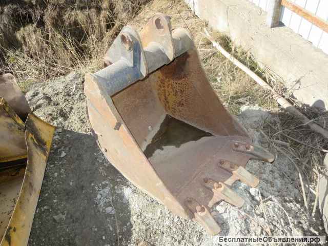 Оригинальный ковш JCB 0,3 м3, новые зубья