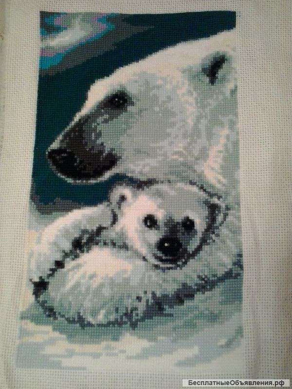 Картина вышитая крестом