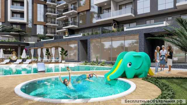 Квартиры в комплексе Кестель, Аланья, Турция