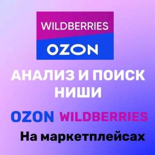 Поиск и анализ ниши на Wildberries и Ozon