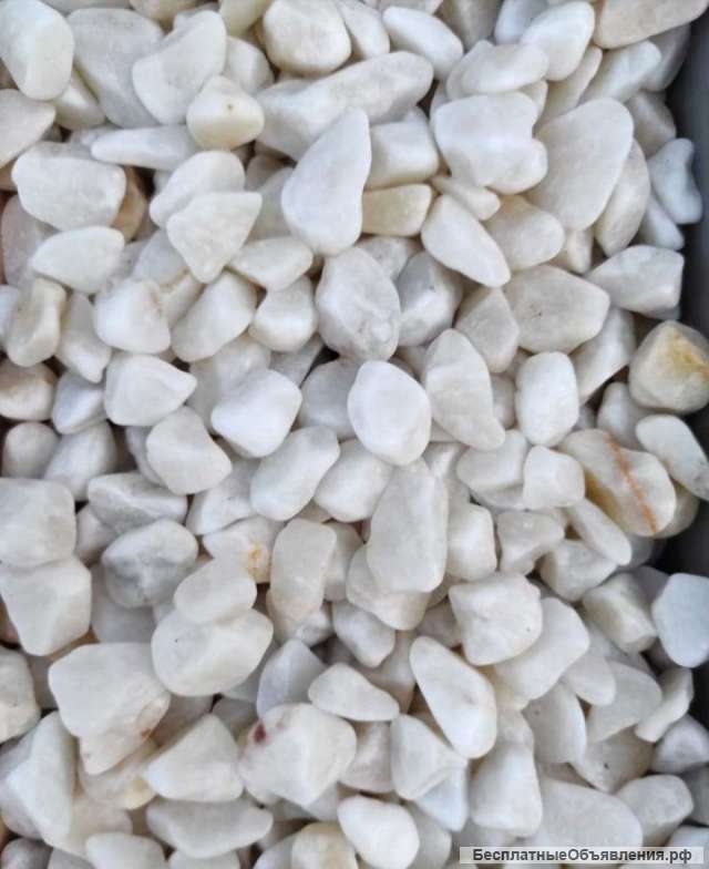 Камень для ландшафта, мощения. Мраморная крошка