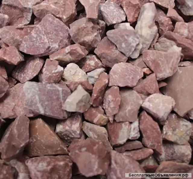 Камень для ландшафта, мощения. Мраморная крошка