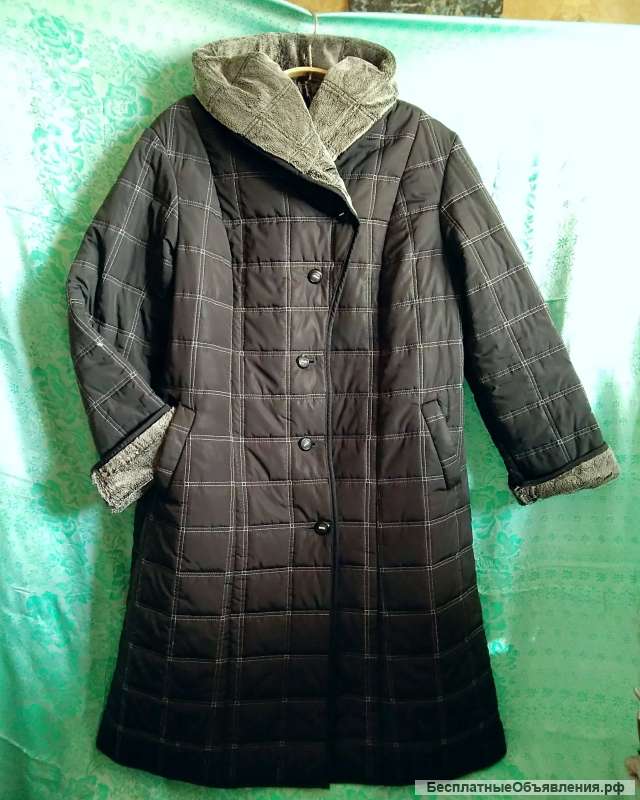 Плащ утепленный р 50-52