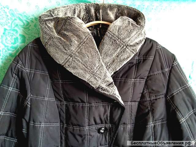 Плащ утепленный р 50-52