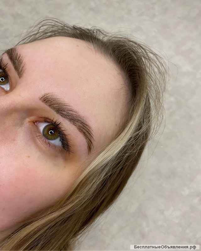 Оформление бровей