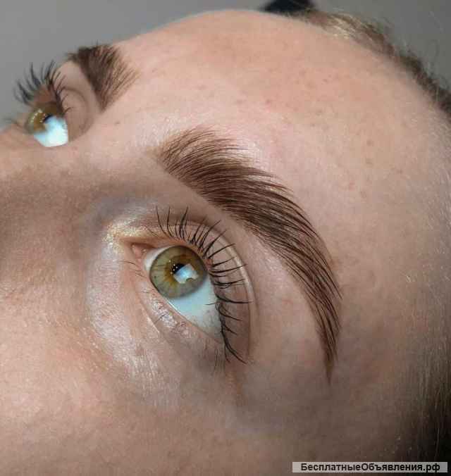 Оформление бровей