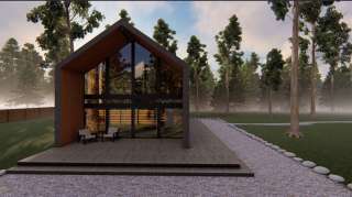 Дом фахверк Б-98 все основные конструктивные элементы дома