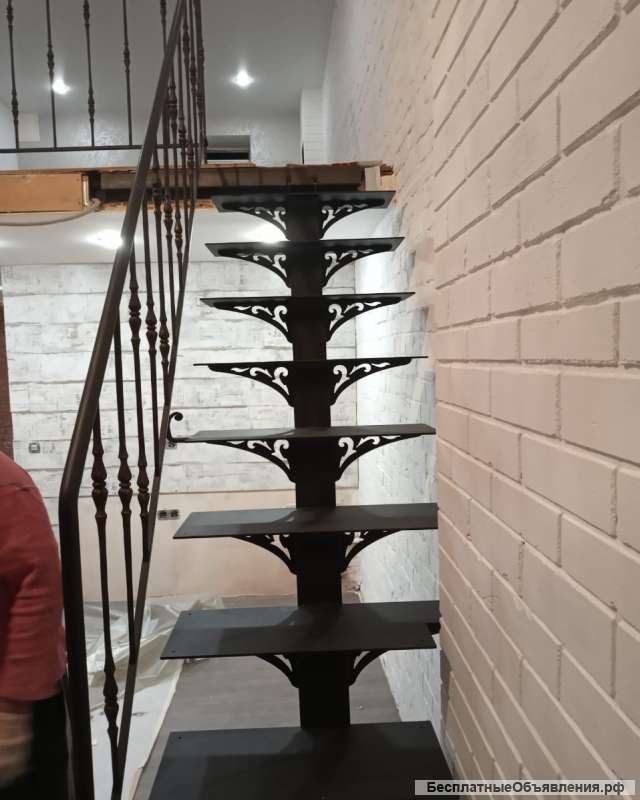 Изготовление кованых лестниц