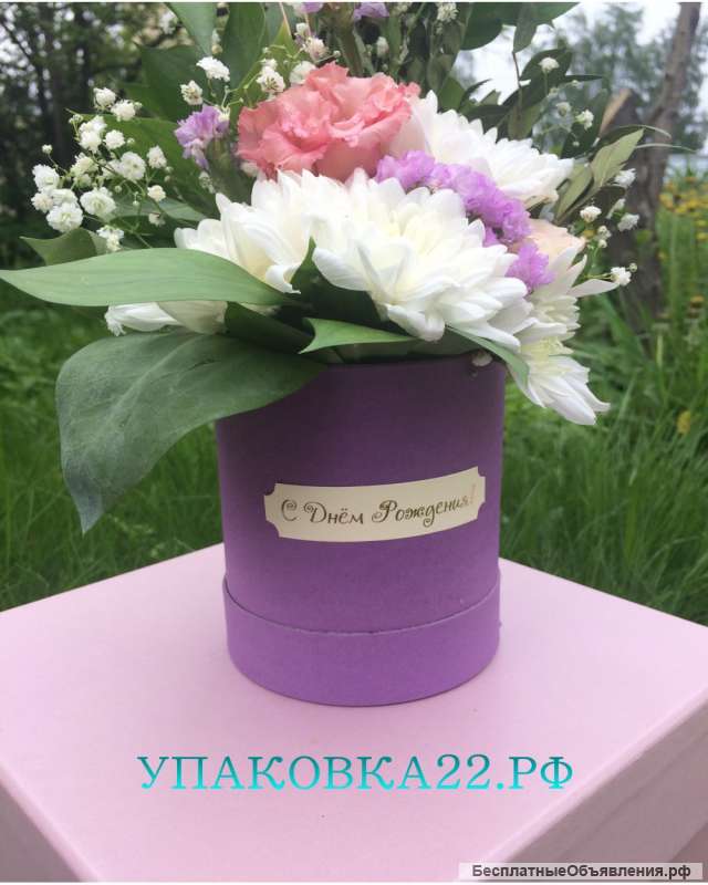 Коробки для цветов в ассортименте
