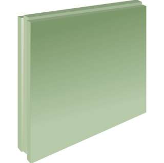 Плита гипсовая пазогребневая Русеан полнотелая влагостойкая ПГПВ 667х500х80мм