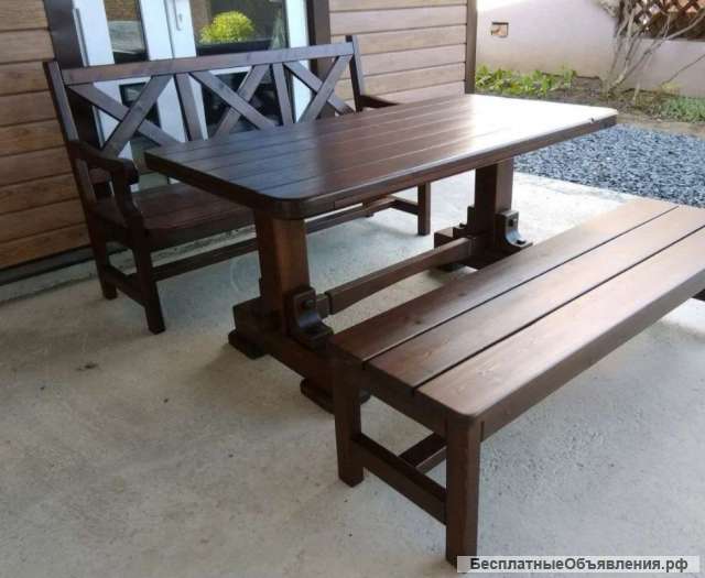 Изготовление садовой мебели