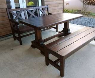 Изготовление садовой мебели