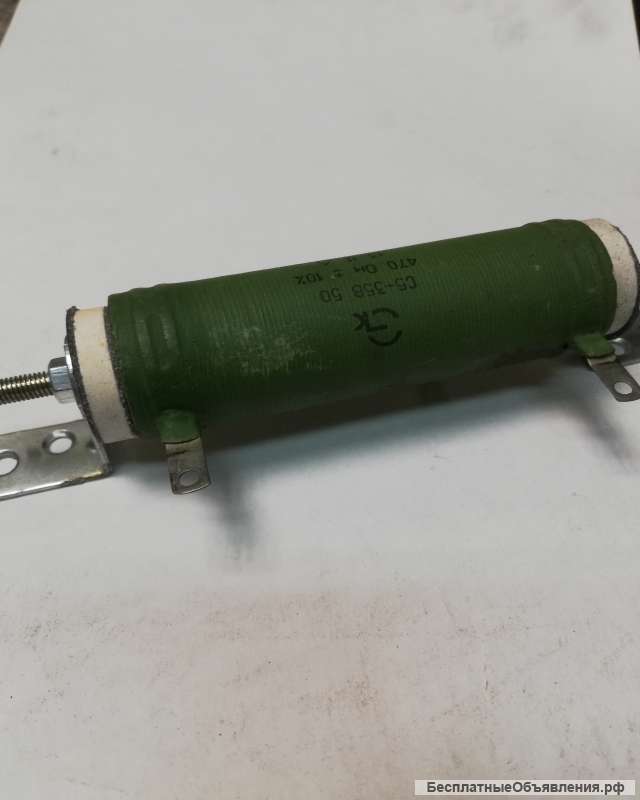 Крепление резисторов с5-35 В