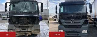 Кузовной ремонт и покраска большегрузного автотранспорта в Москве и области