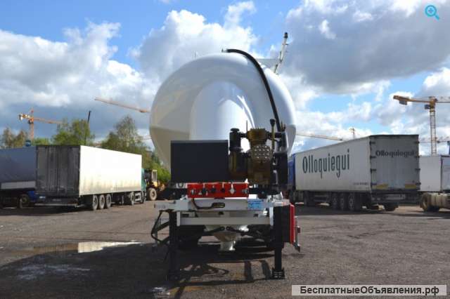 Полуприцеп для перевозки сыпучих грузов GuteWolf