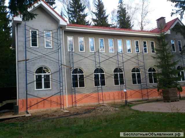 Кровельные и фасадные работы