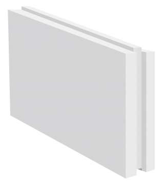 Пазогребневая плита 667х500х100мм Кнауф