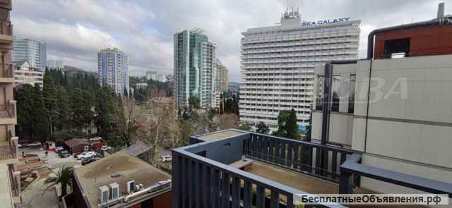 Апартаменты на первой береговой линии в Сочи