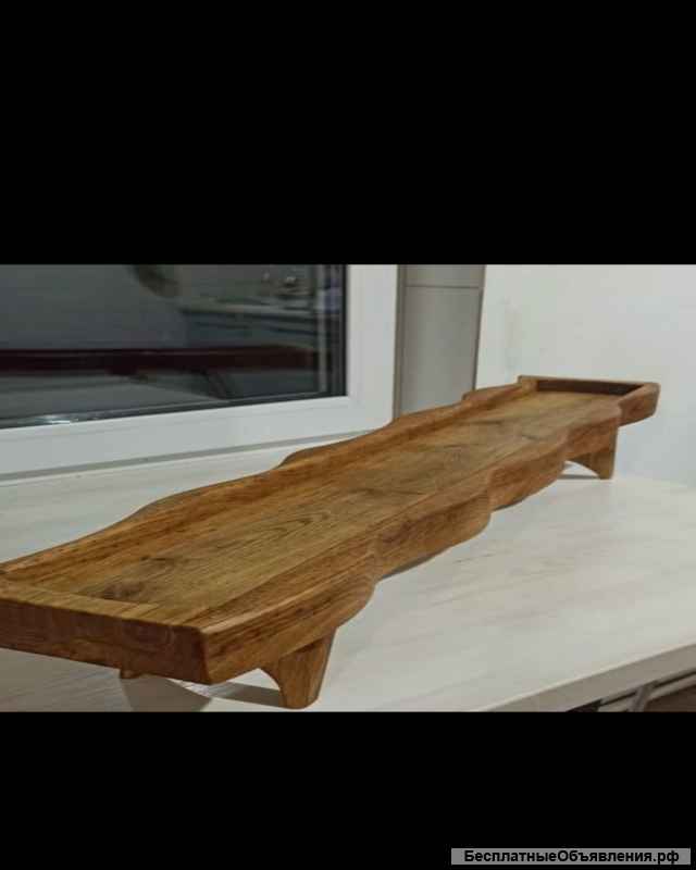 Поднос, доска, разнос, подставка для шашлыка