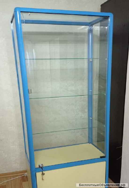 Стеклянная витрина стеллаж