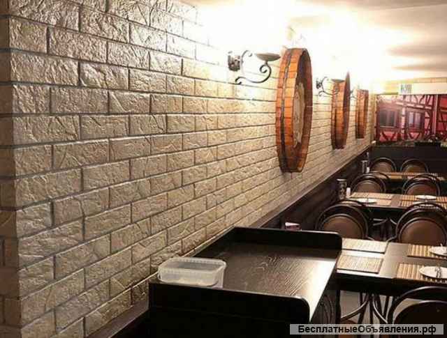 Гипсовая декоративная плитка и камень