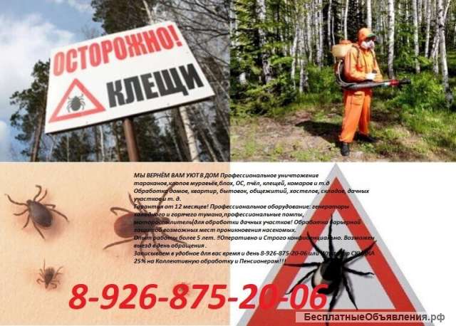 Дезинсекция дезинфекция