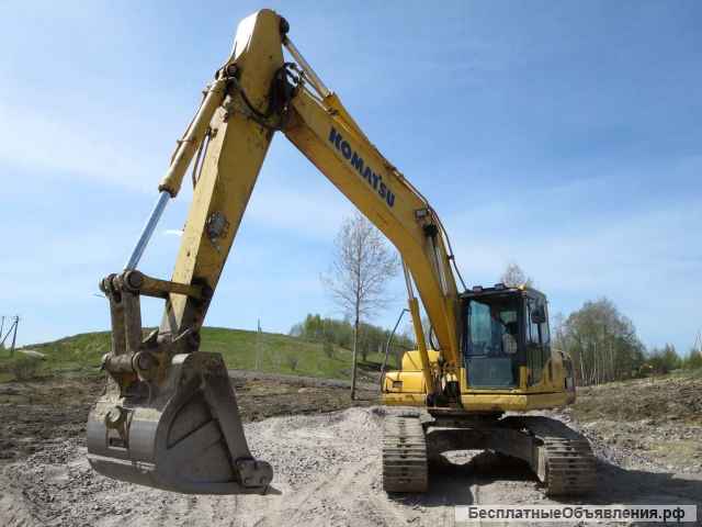 Гусеничный экскаватор Komatsu 200, 2014 г., доп. линии