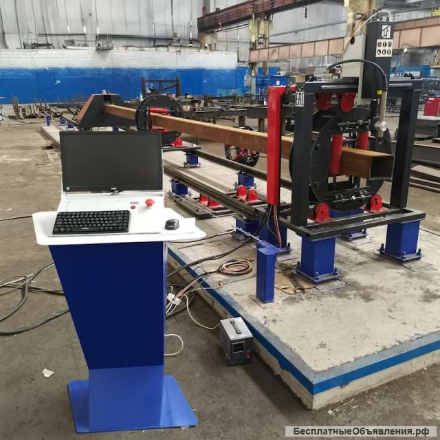 Труборез с ЧПУ для резки профильных и круглых труб от производителя