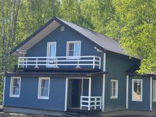 Дом с газом крайний к лесу 10-15 соток, теплым полом Калужское шоссе