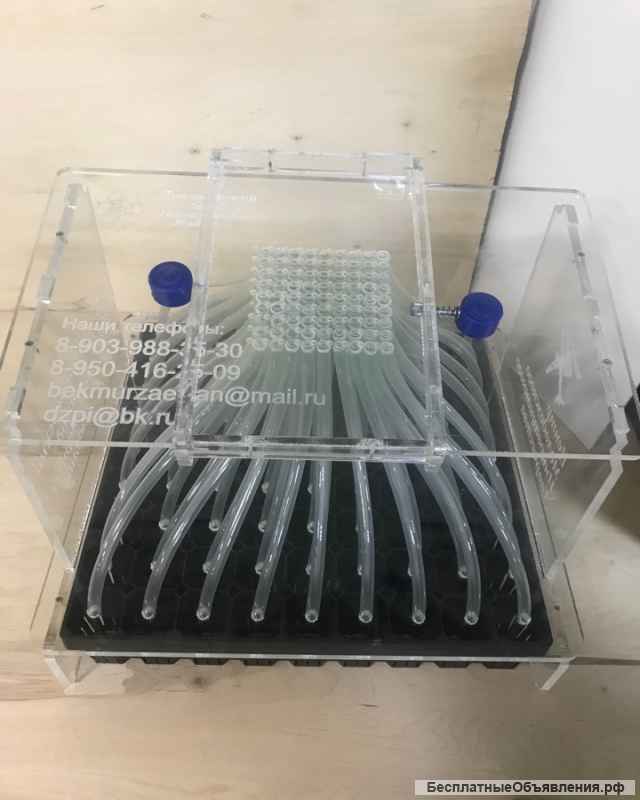 Ручная сеялка для кассет рассады, 81 ячейка